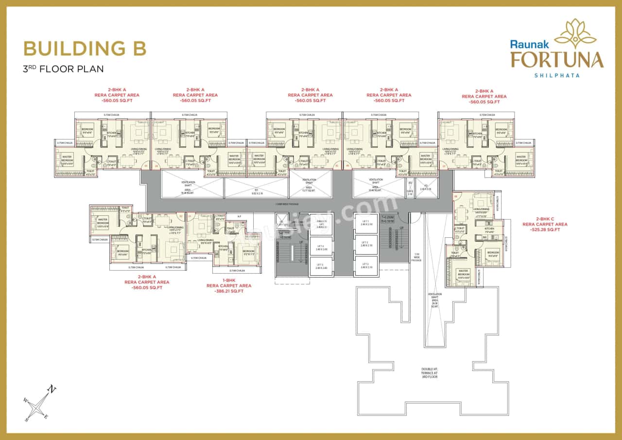 Raunak Fortuna Floor plan 5