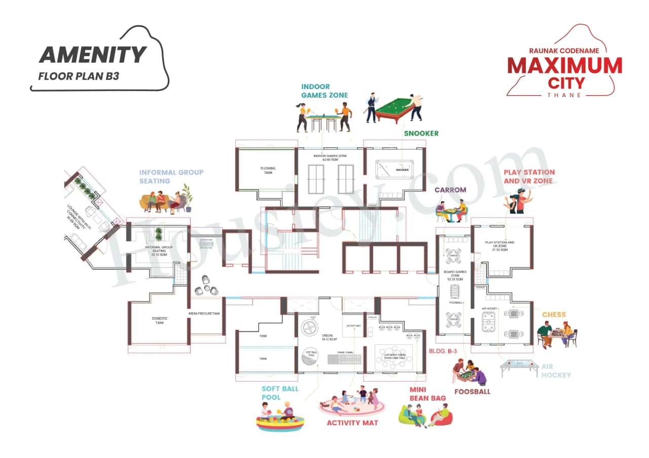 Raunak Maximum City Floor plan 7