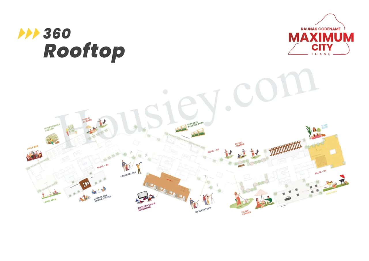 Raunak Maximum City Floor plan 11