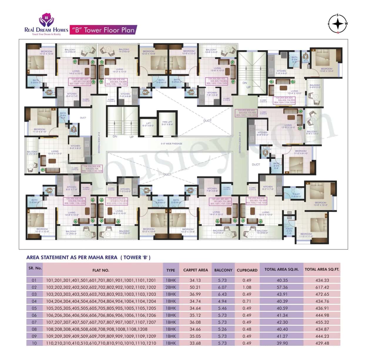 Real Dream Homes Floor plan 1