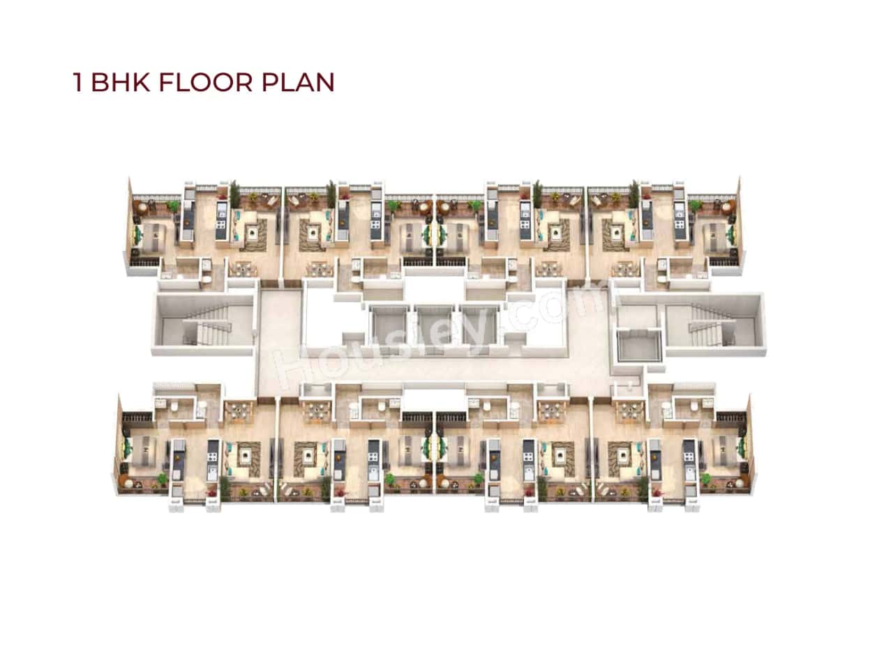 Regency Anantam NXT Floor plan 1