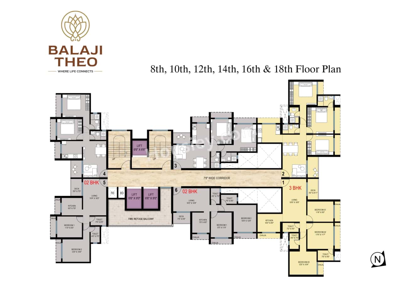 Reliable Balaji Theo Floor plan 2