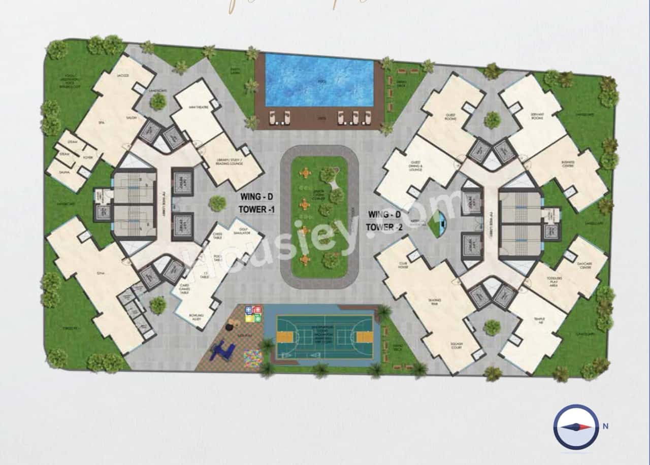 Rishabraj Opulence Floor plan 1