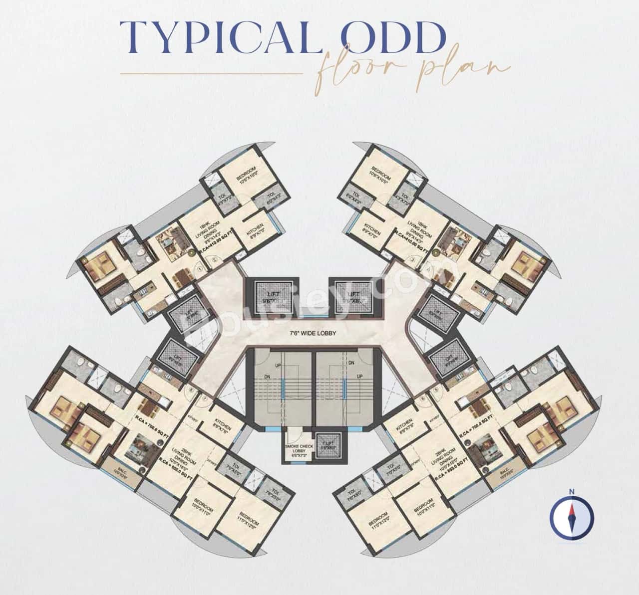 Rishabraj Opulence Floor plan 2