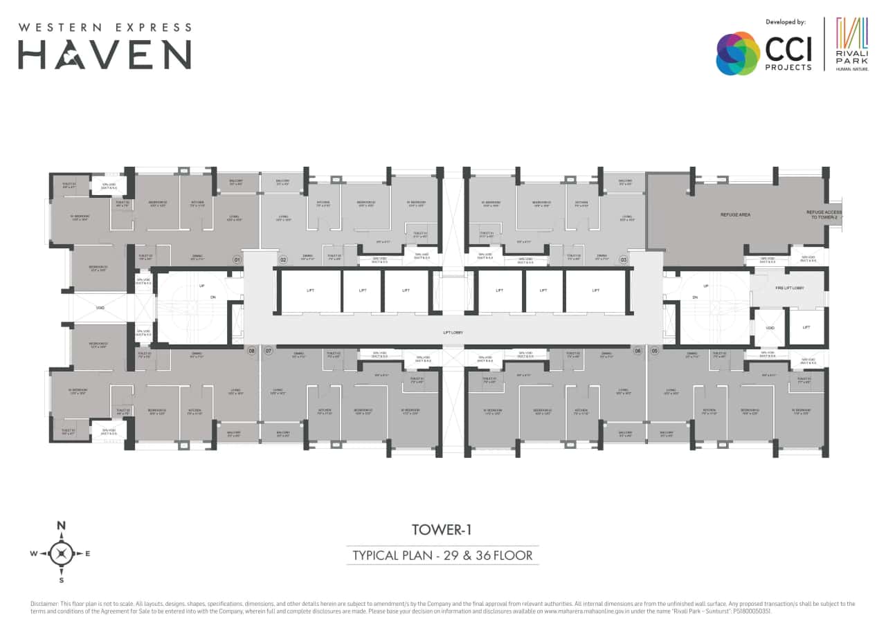 CCI Rivali Park Haven Floor plan 1