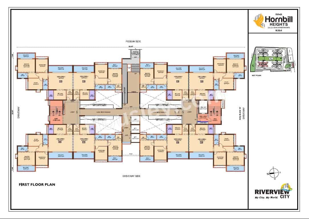 Riverview City Hornbill Heights Floor plan 4