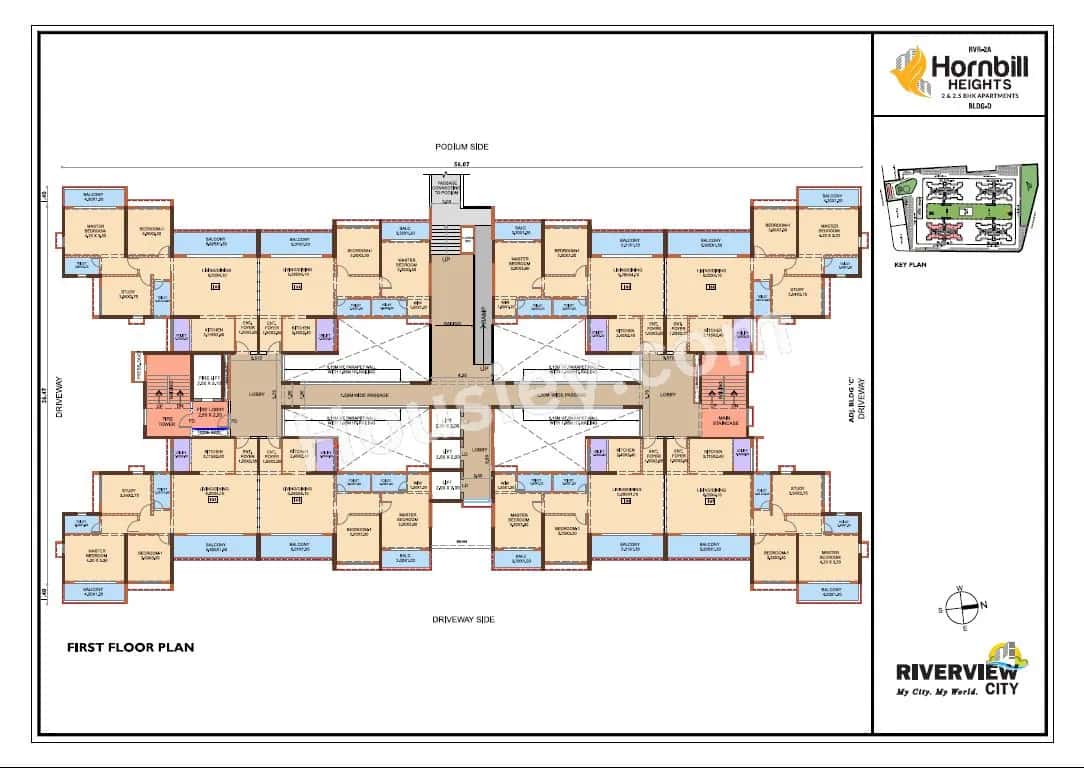 Riverview City Hornbill Heights Floor plan 10