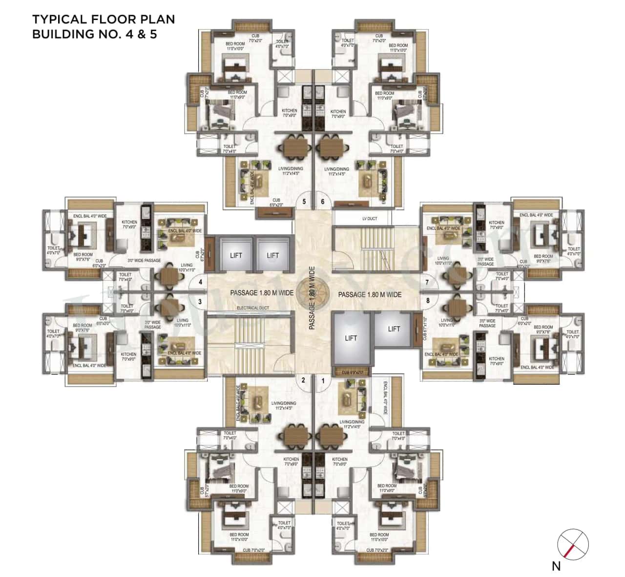 EON Riverwood Park Floor plan 1