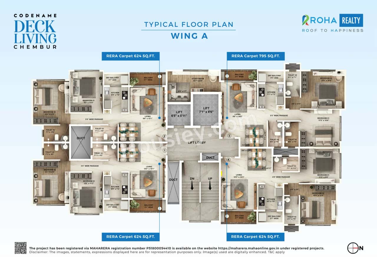 Roha Deck Living Chembur Master Plan
