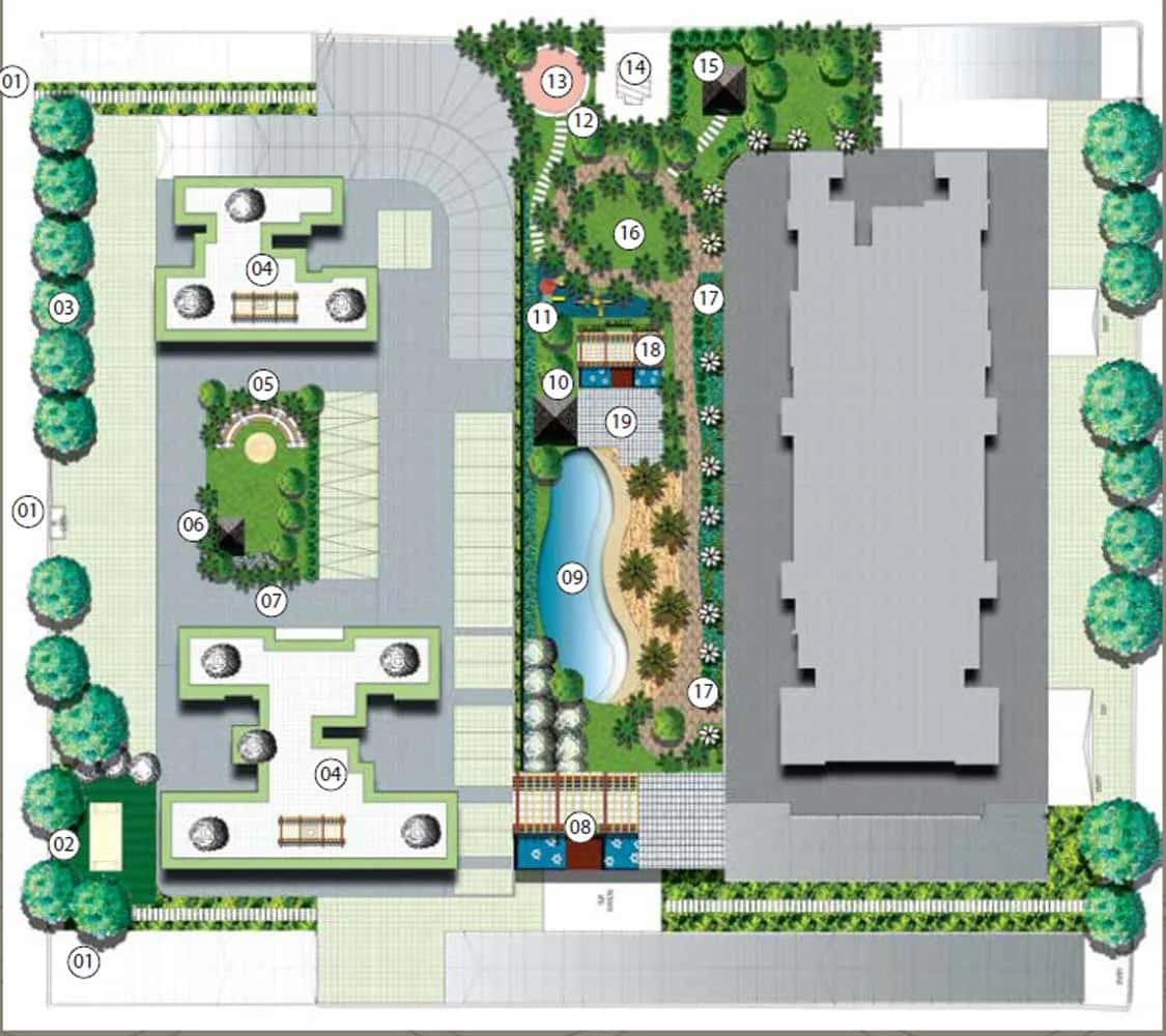 Roha Upper East 97 Master Plan