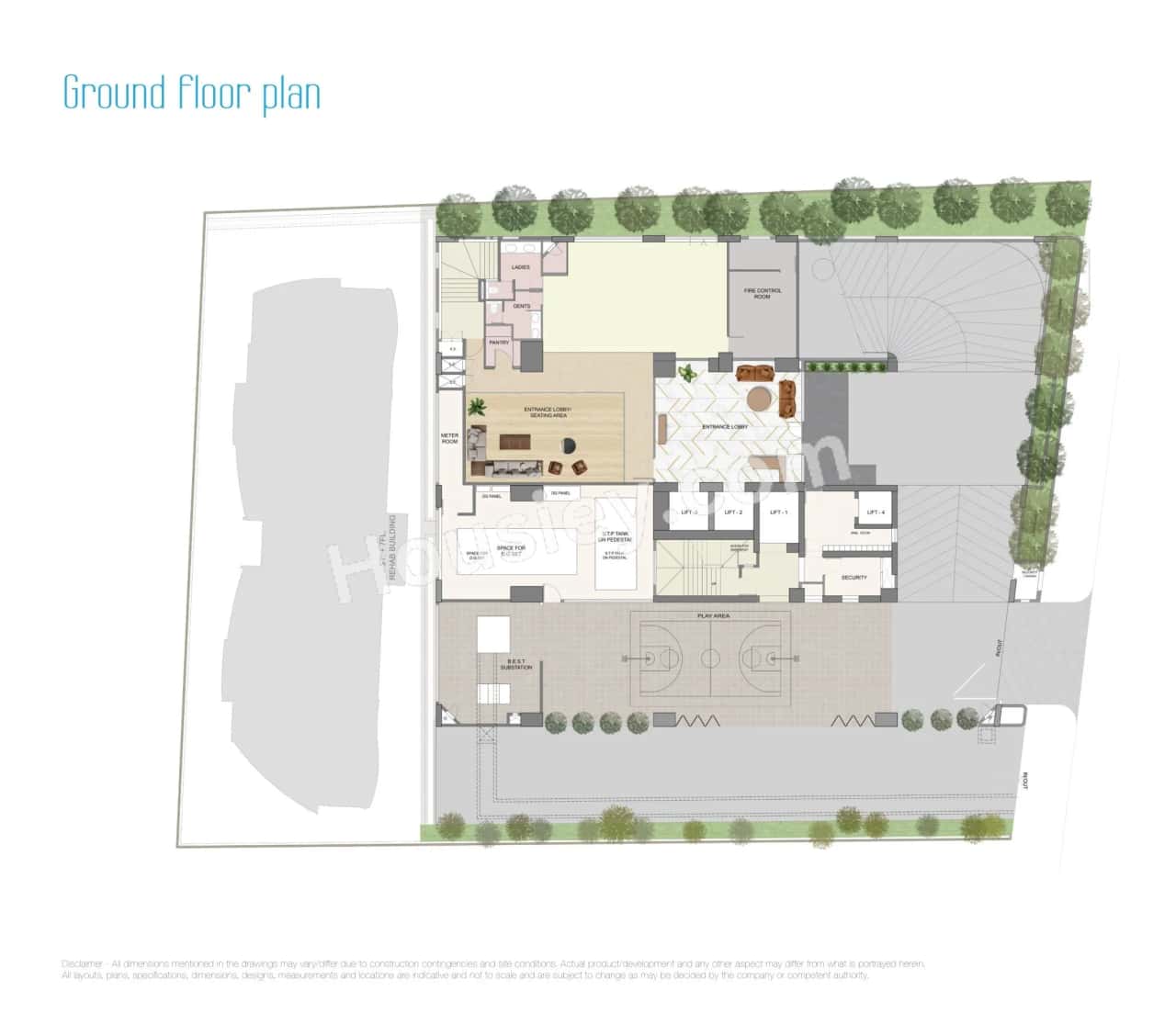 Rohan Lifescapes Aquino Floor plan 2