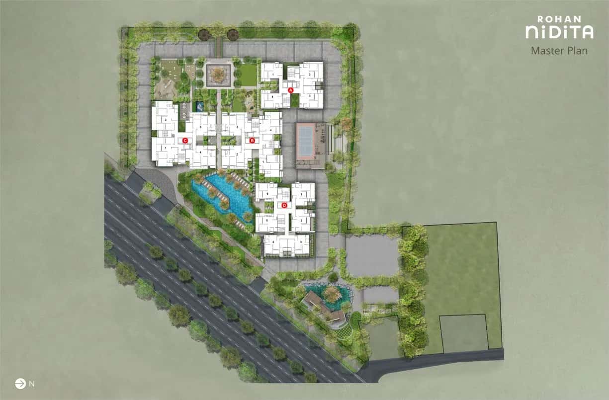 Rohan Nidita Floor plan 1