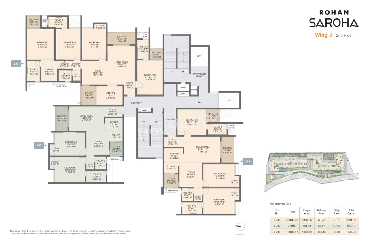 Rohan Saroha Phase 1 Floor plan 19