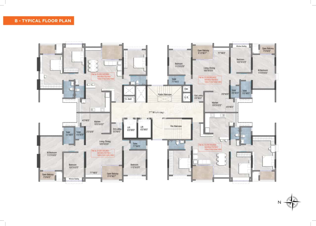 Rohit 108 Avyana Floor plan 5