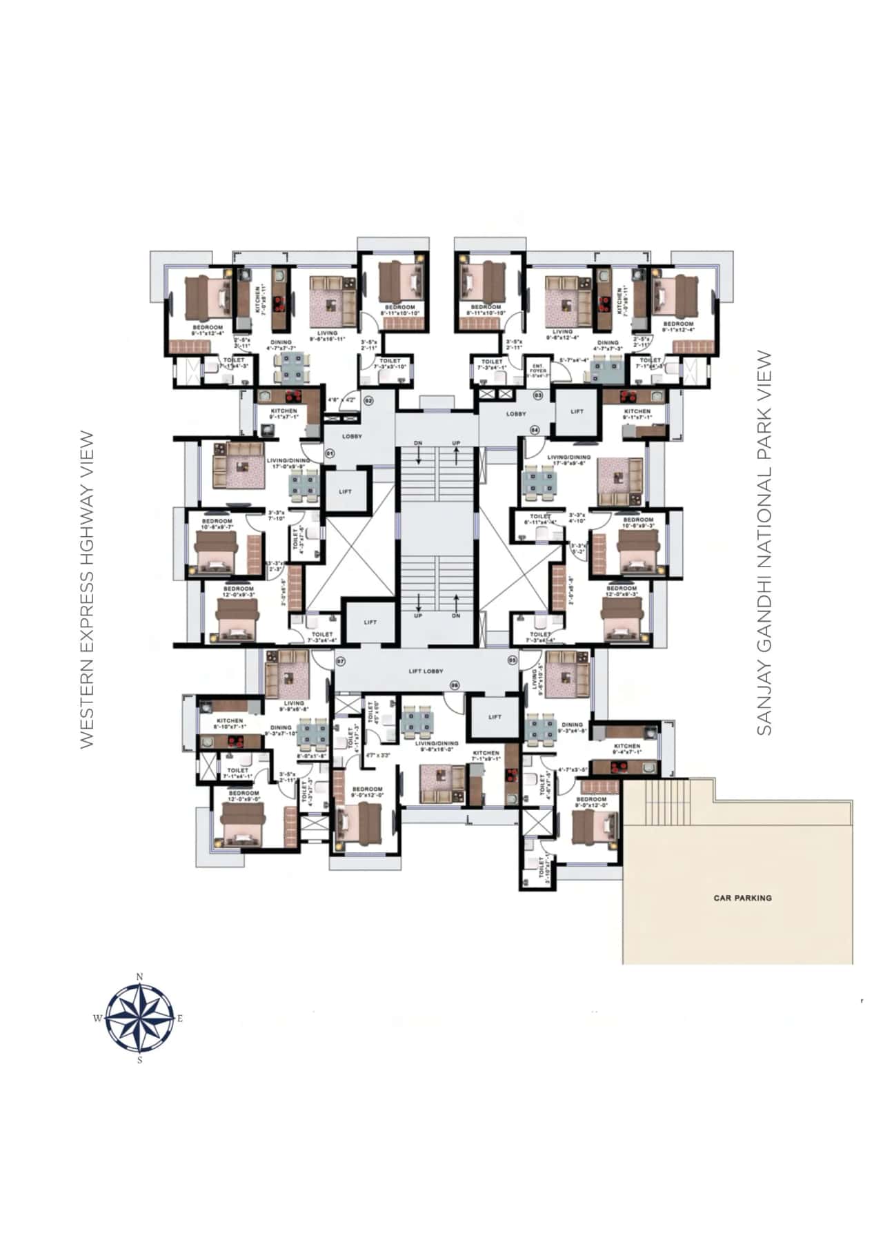Romell Allure Floor Plan