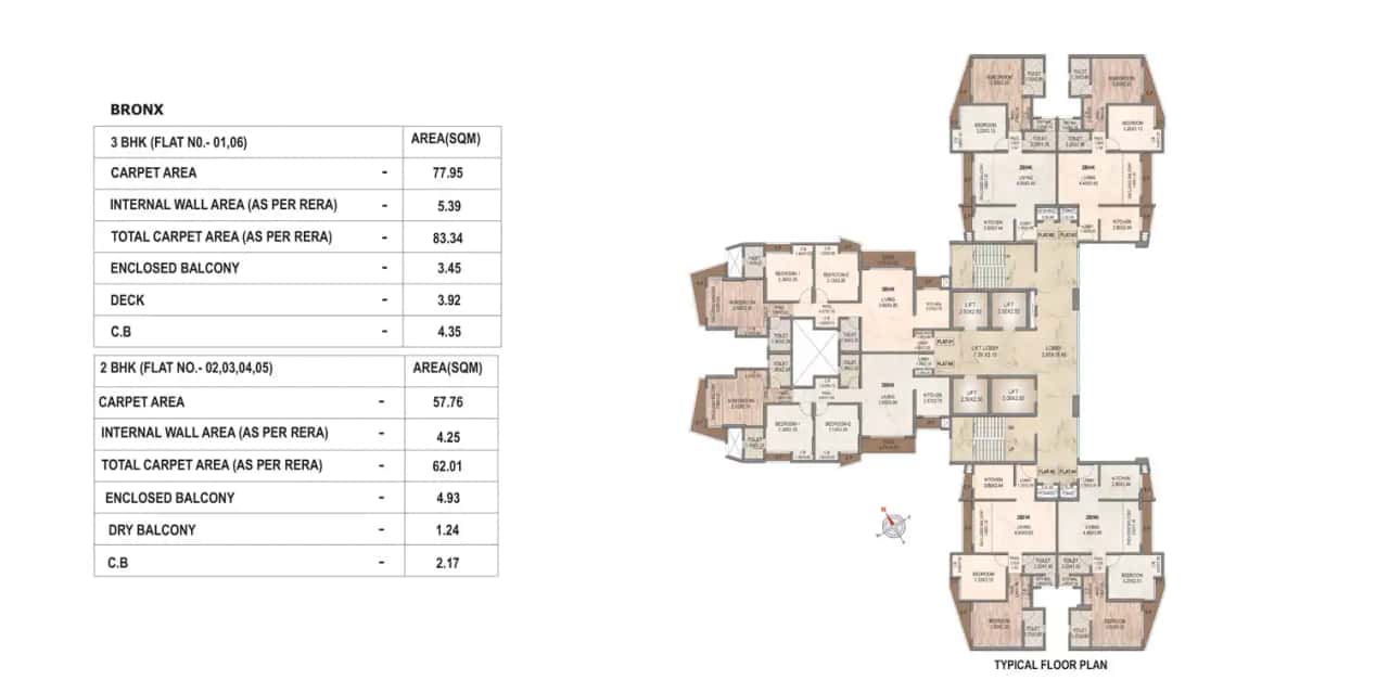 Rosa Manhattan Floor plan 1