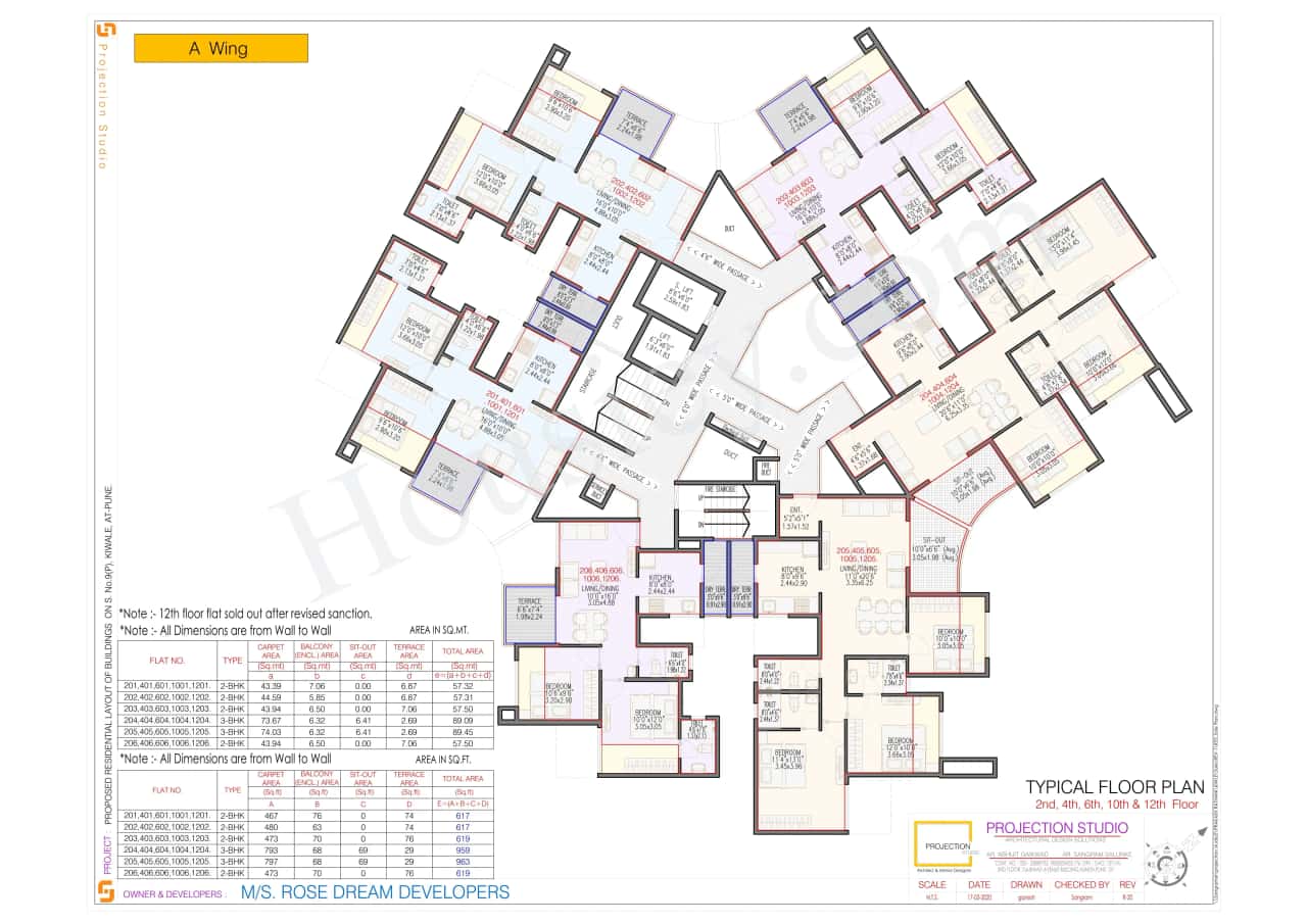 Rose Gardenia Floor plan 2