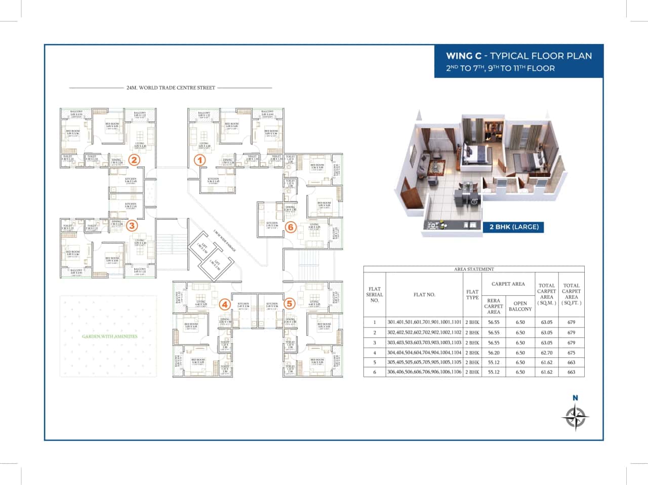 Roshan Milestones Floor plan 3