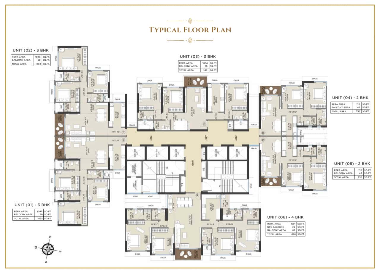 Royal Bliss Floor plan 1