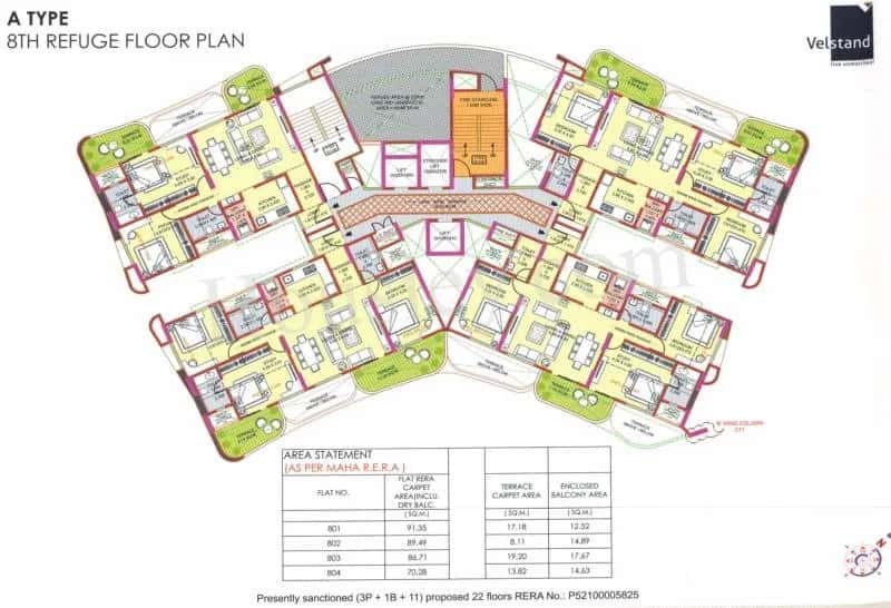 Royal Velstand Floor plan 2