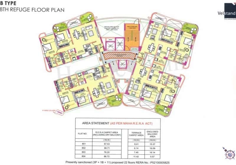 Royal Velstand Floor plan 1