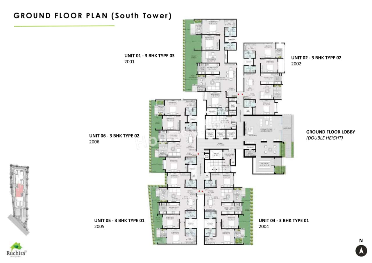 Ruchira Park East Floor plan 3