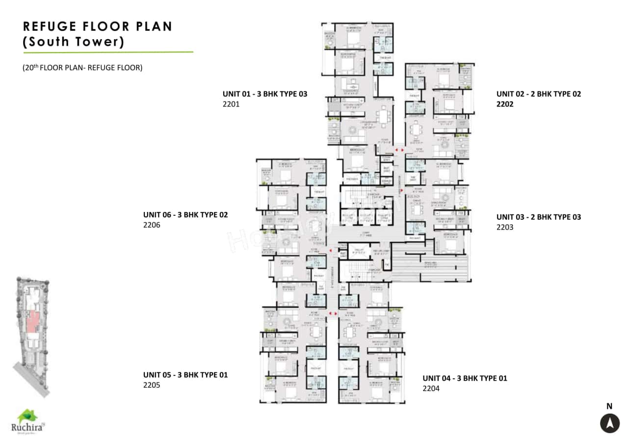 Ruchira Park East Floor plan 5
