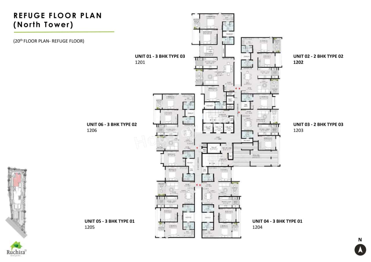 Ruchira Park East Floor plan 4