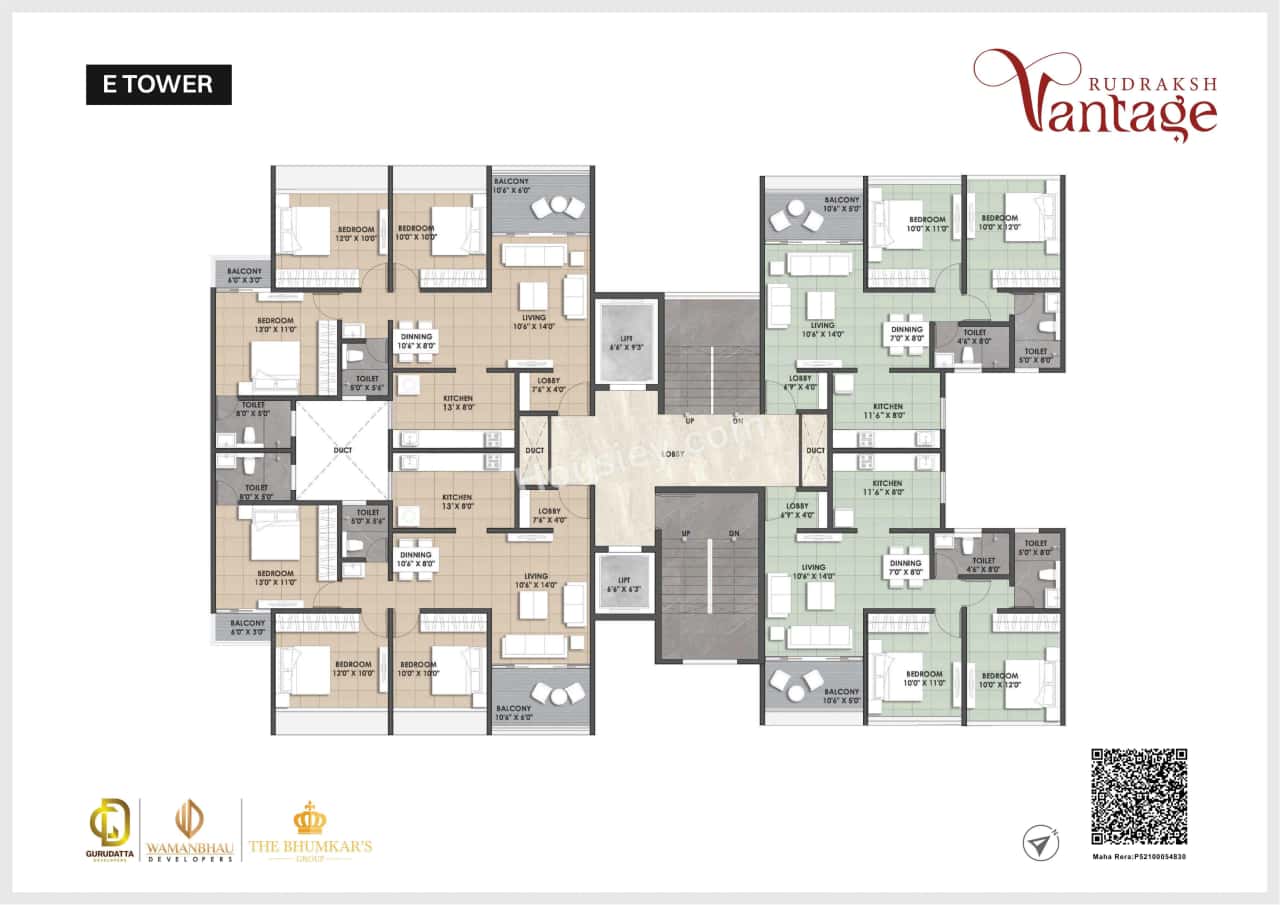 Gurudatta Rudraksh Vantage Floor plan 1