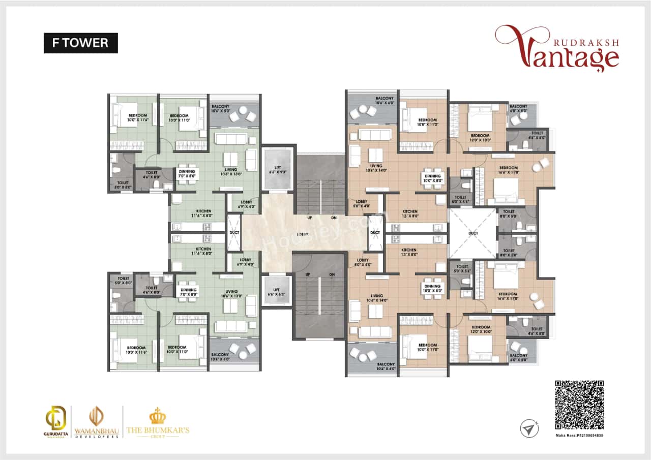 Gurudatta Rudraksh Vantage Floor plan 2