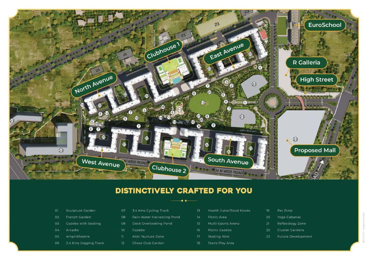 Runwal Garden Phase I Master Plan