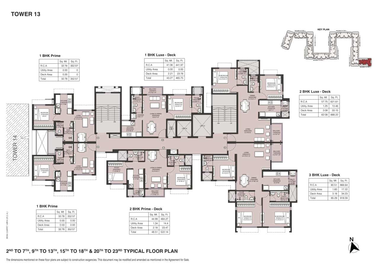 Runwal Garden Phase 2 Floor plan 1