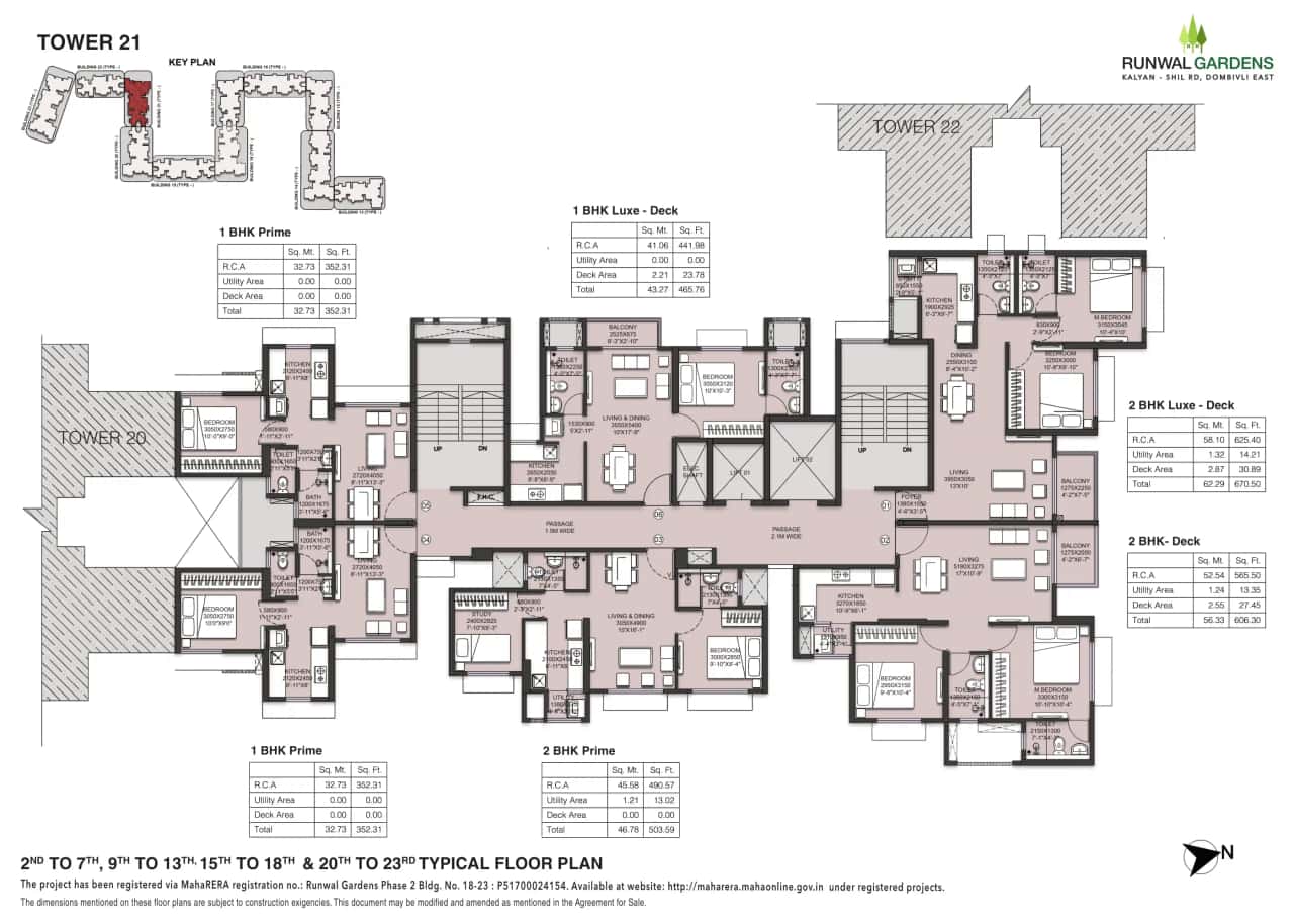 Runwal Garden Phase 2 Floor plan 9