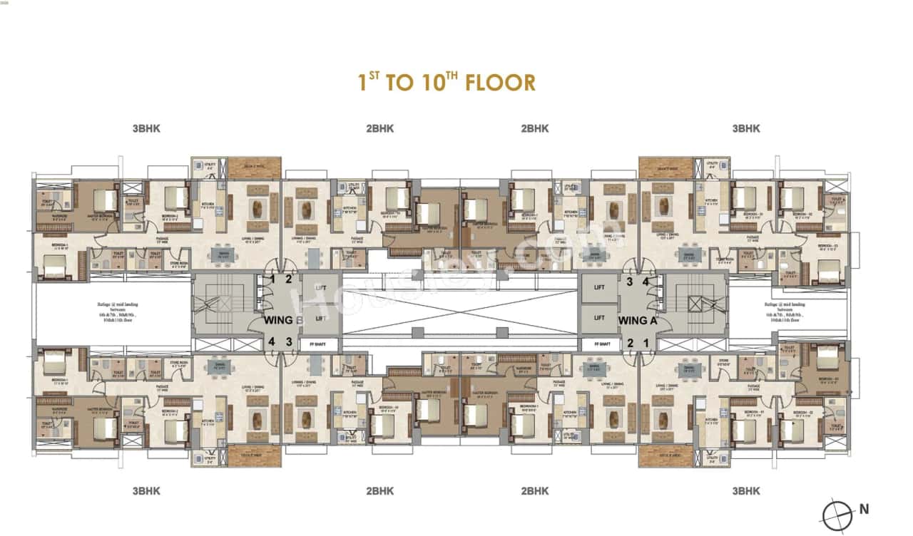 Runwal Codename Rare Floor plan 2