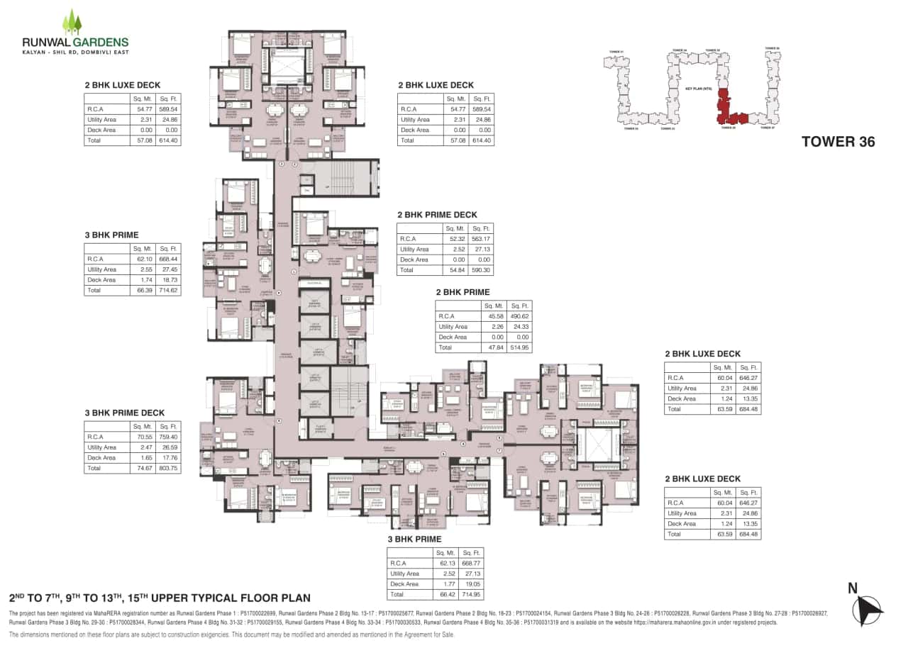 Runwal Garden Phase 4 Floor plan 6