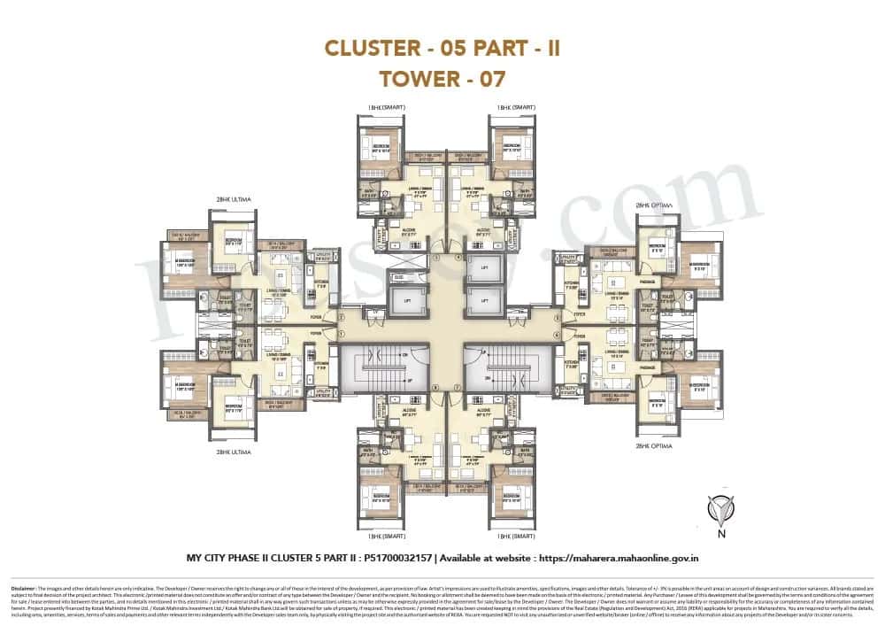 Runwal My City Blossom City Floor plan 1