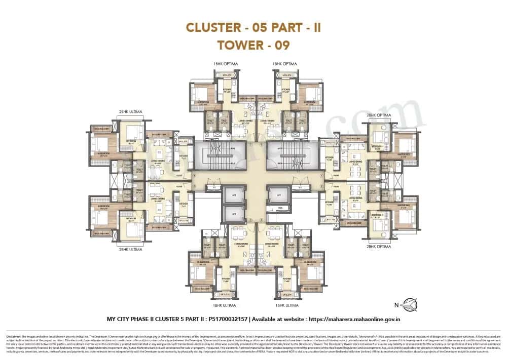 Runwal My City Blossom City Floor plan 2
