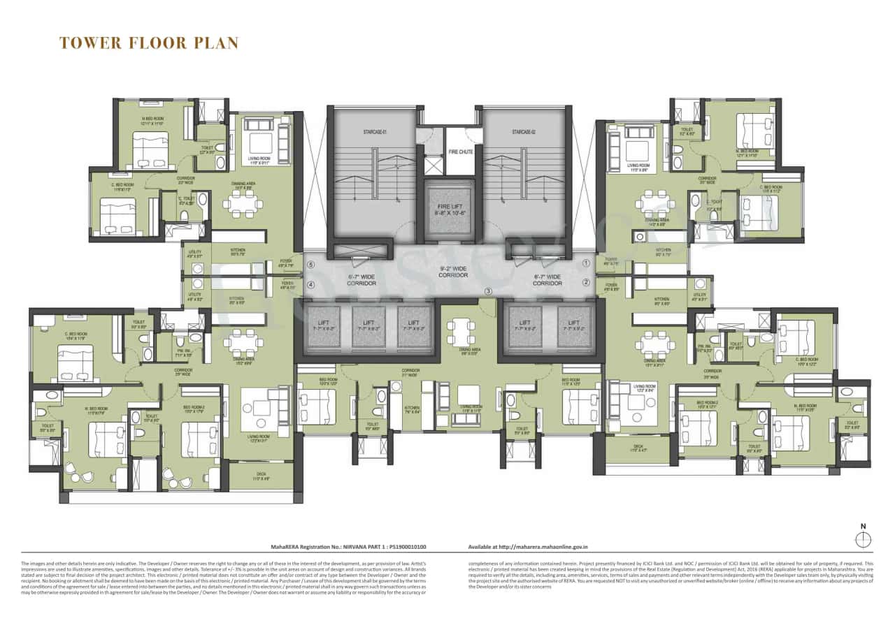 Runwal Nirvana Floor Plan