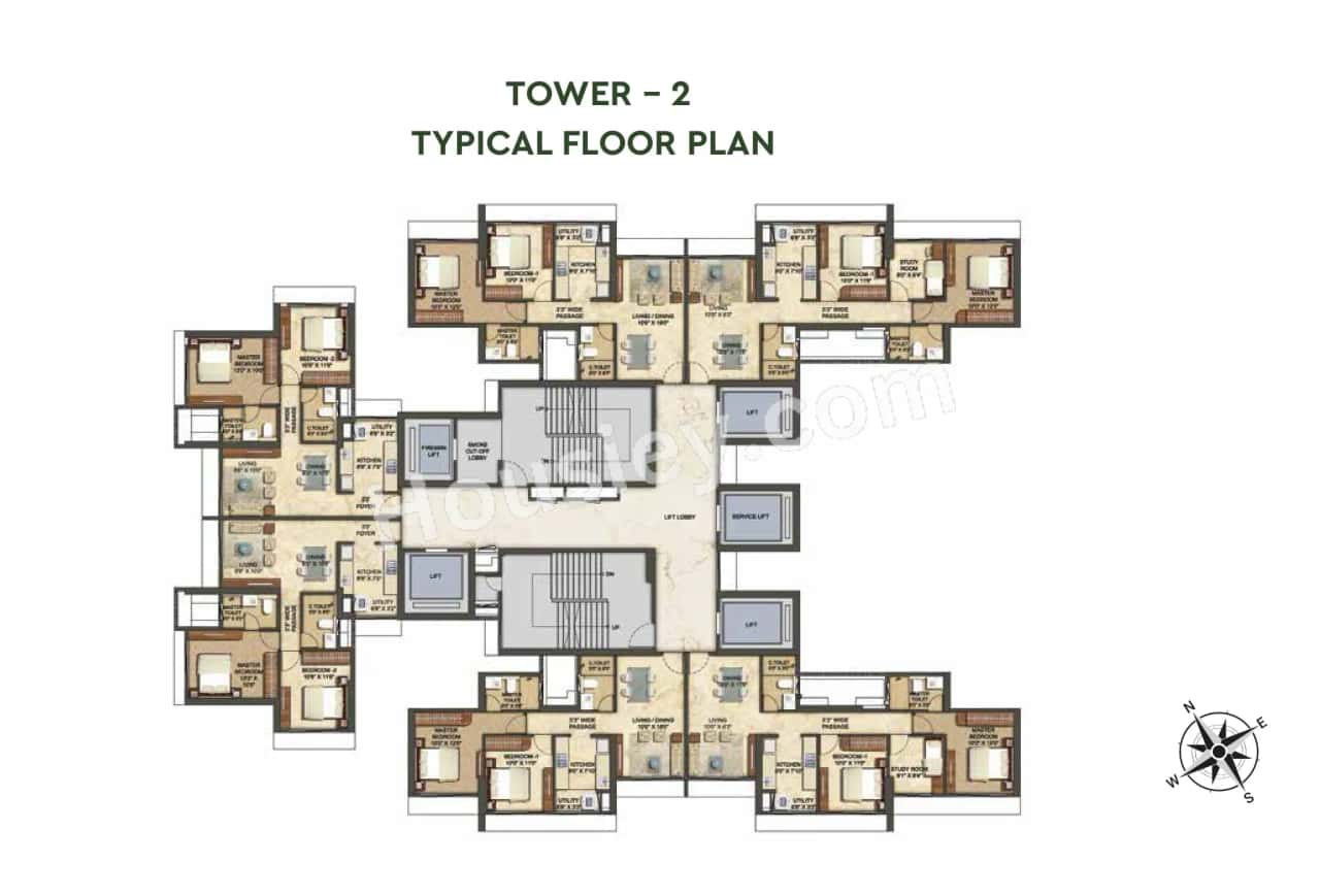 Runwal Sanctuary Floor plan 1