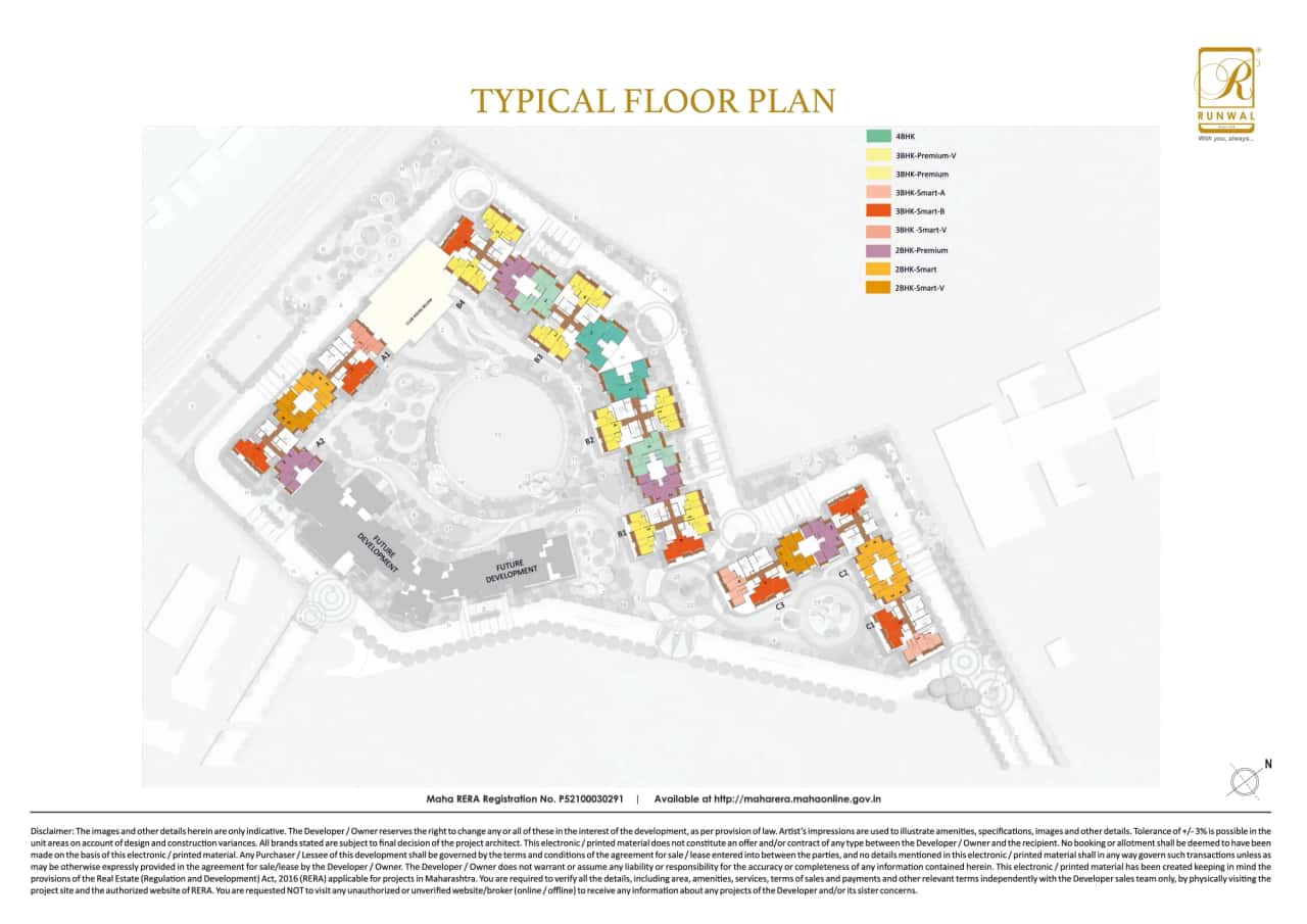 Runwal The Central Park Floor plan 1