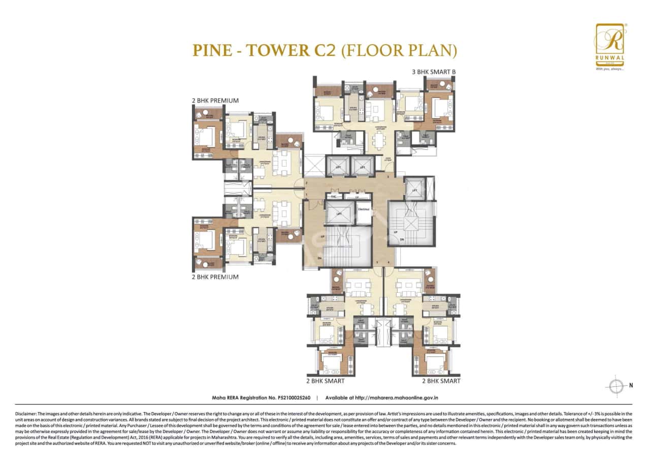 Runwal The Central Park Floor plan 2