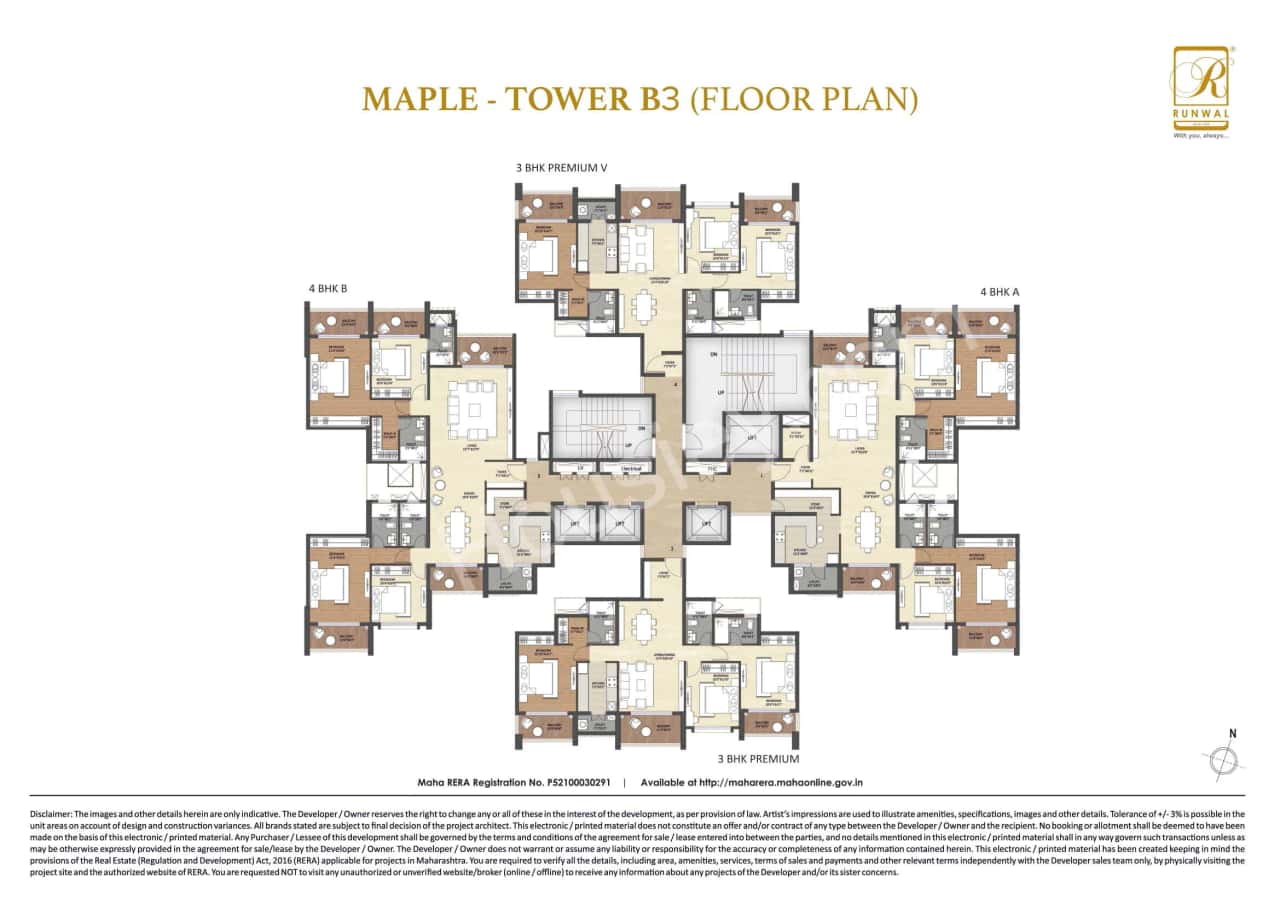 Runwal The Central Park Floor plan 7