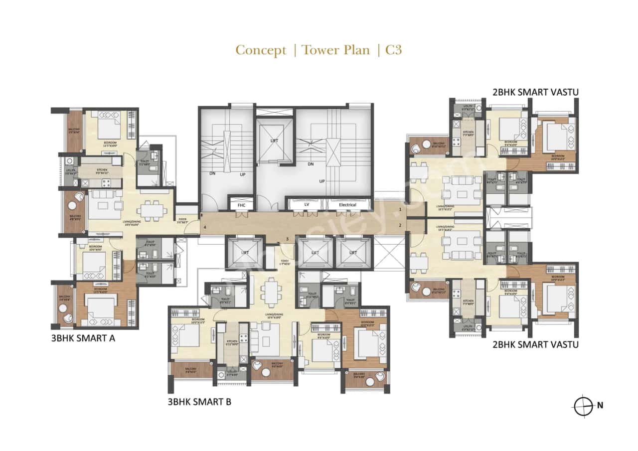 Runwal The Central Park Floor plan 11