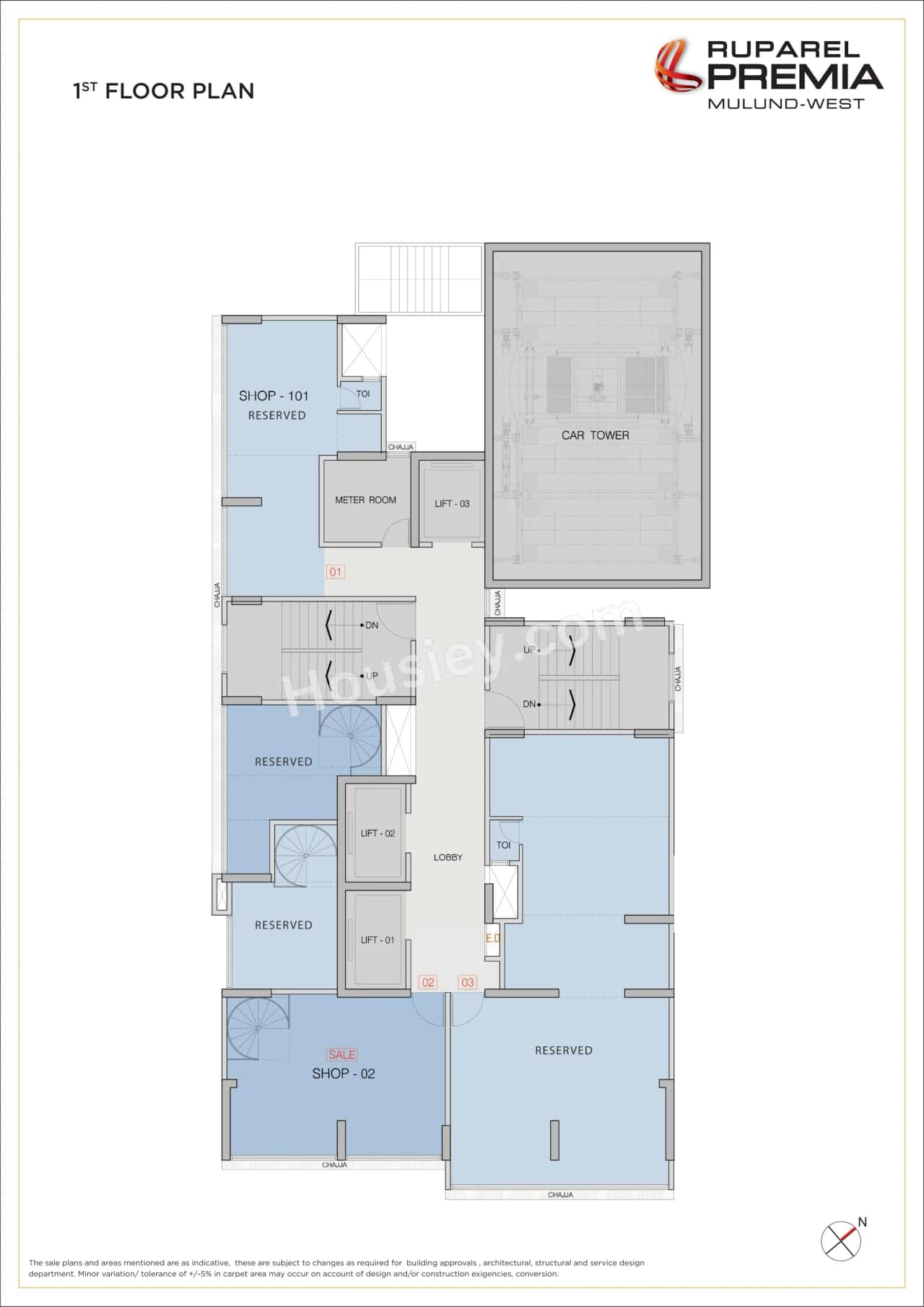 Ruparel Premia Floor plan 1