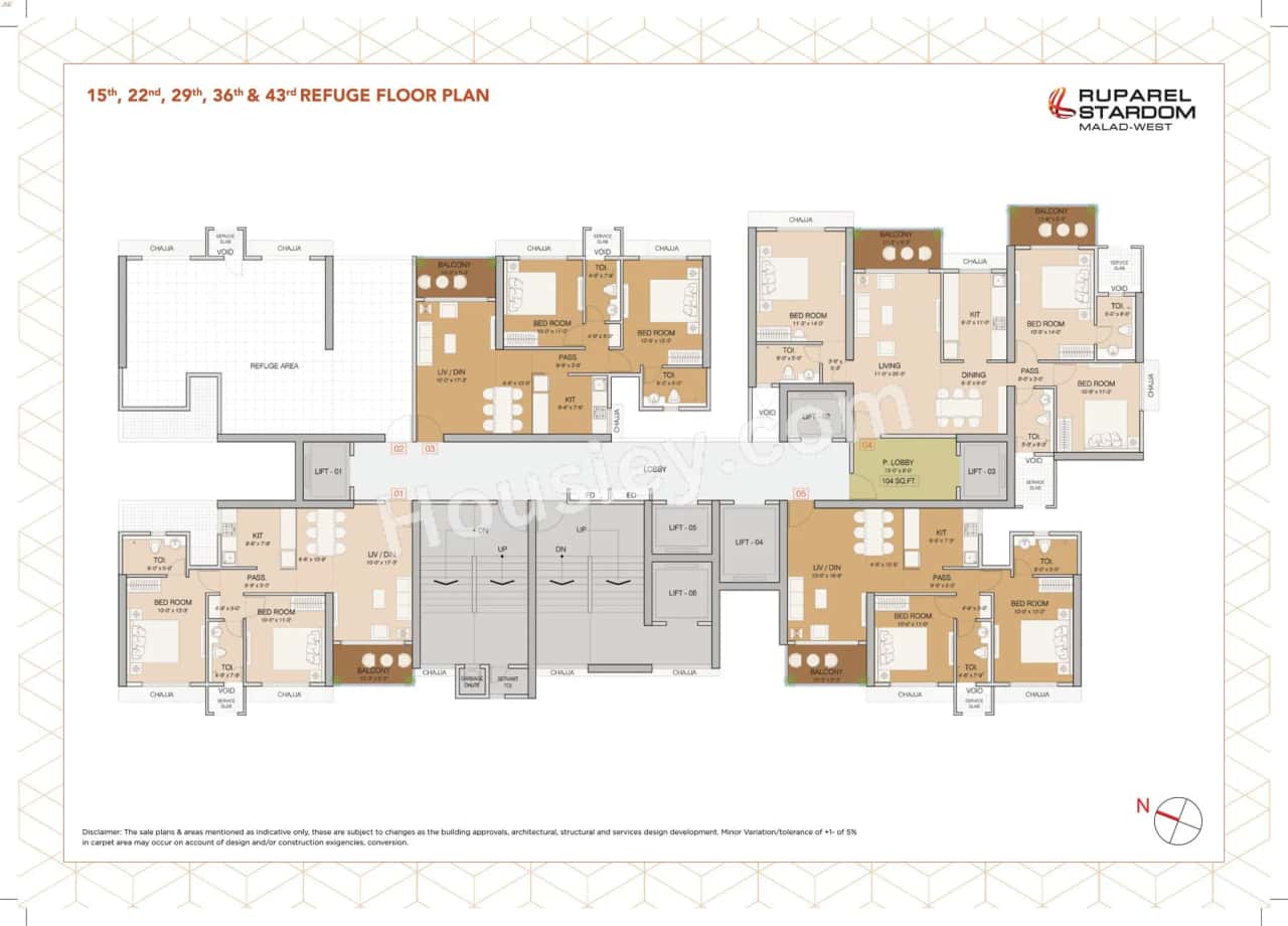 Ruparel Malad West Floor plan 2