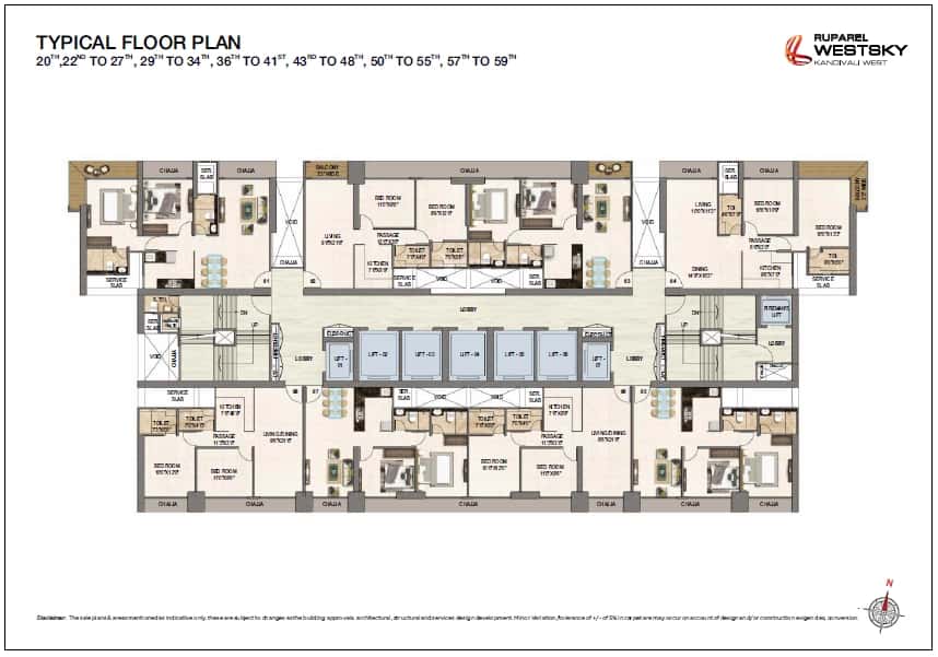 Ruparel WestSky Floor plan 1