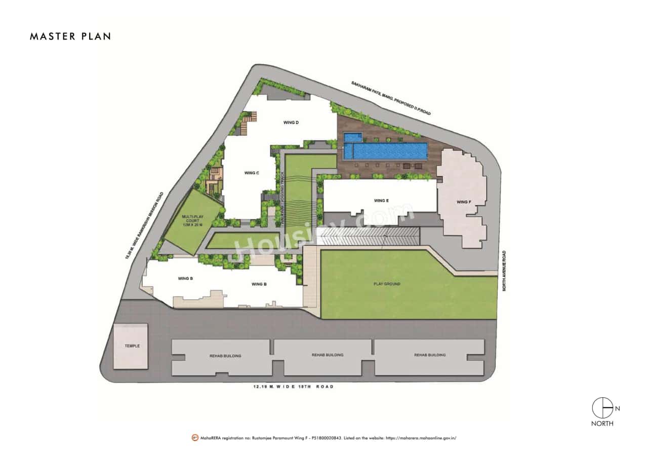 Rustomjee Paramount Master Plan