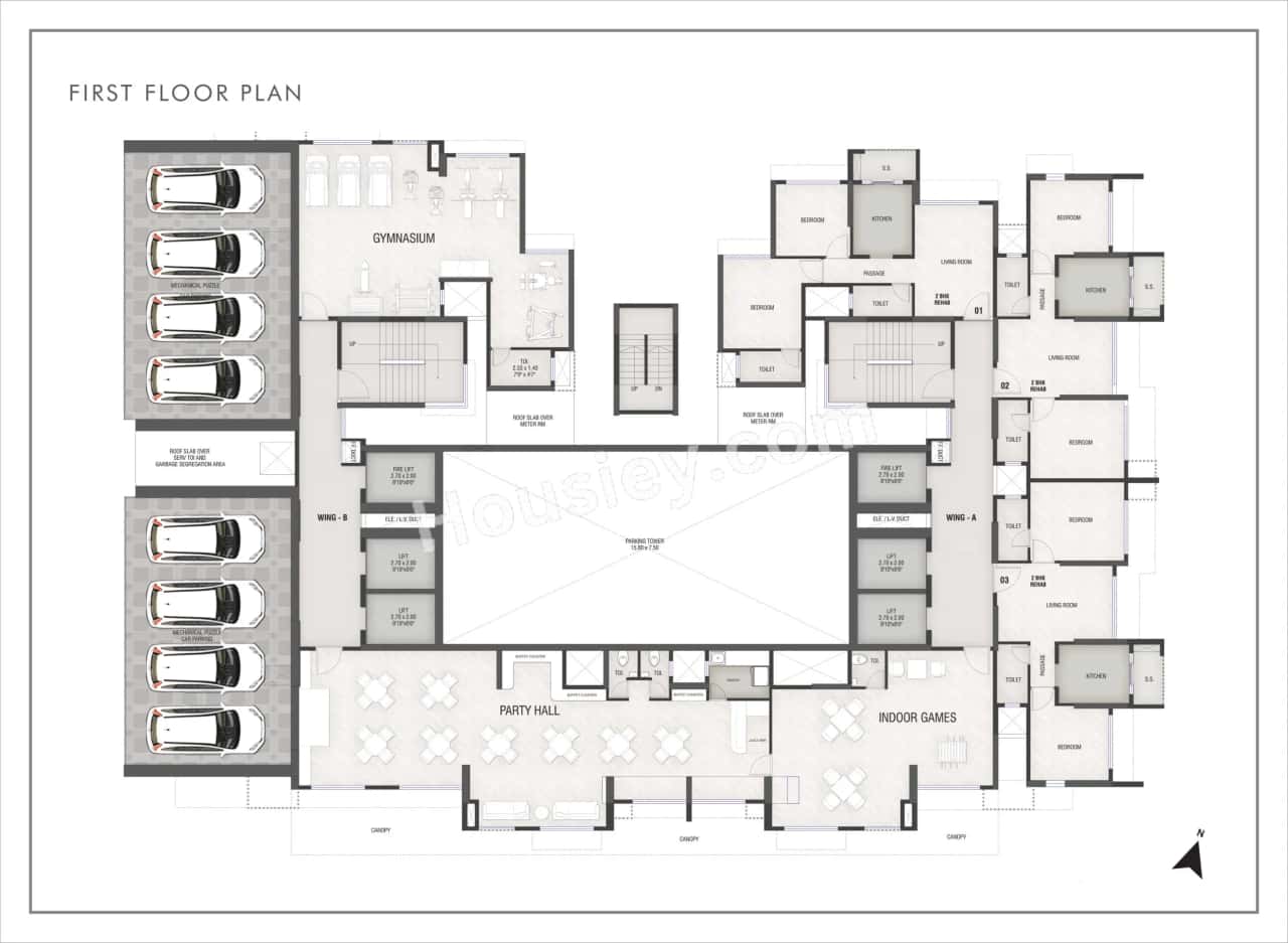 Rustomjee Stella Floor plan 1