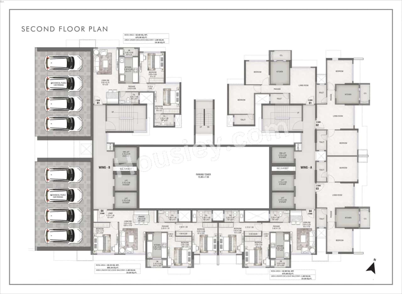 Rustomjee Stella Floor plan 3
