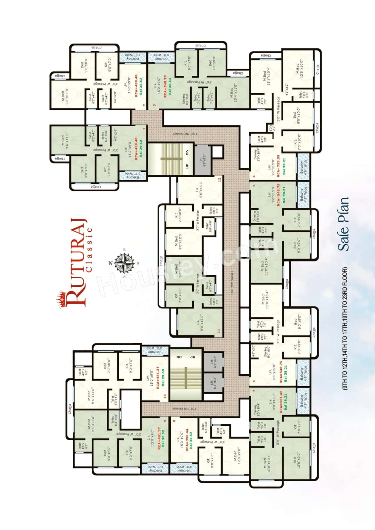 Ruturaj Classic Floor plan 3